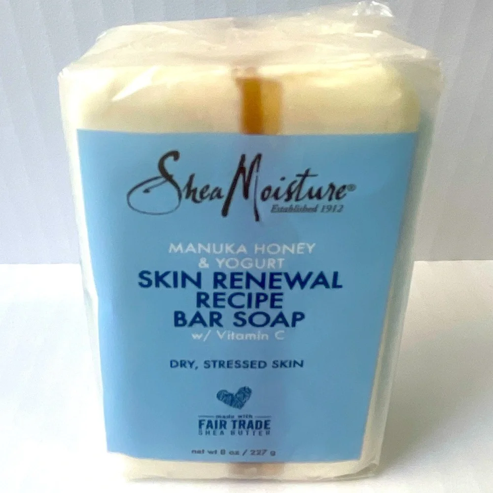 Shea Moisture Manuka Honey & Yogurt Skin Renewal Recipe Bar Soap